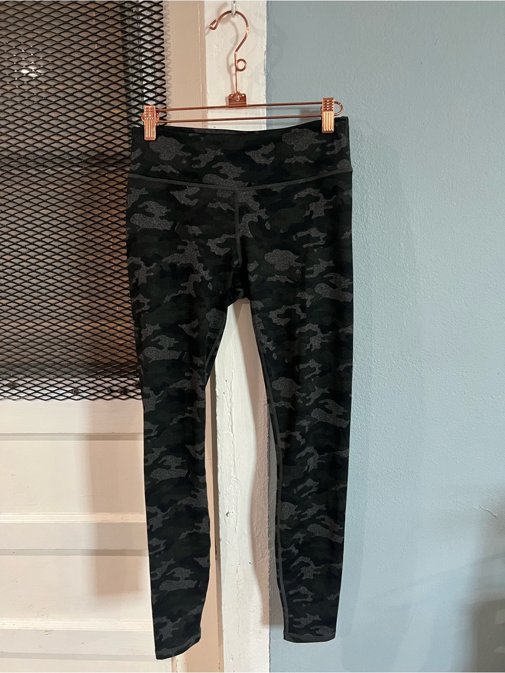Fabletics Black Camouflage Leggings